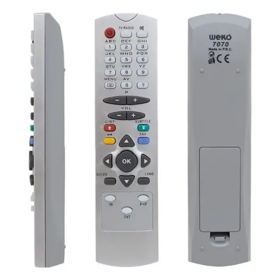 Vestel Seg 5000 FTA Uydu Alıcı Kumandası resmi