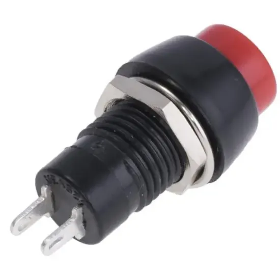 PowerMaster IC-190 Yuvarlak Plastik Anahtarlı Kalıcılı Buton 10mm resmi