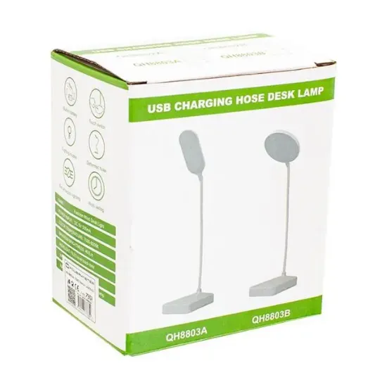 Powermaster MX-8803A Üç Modlu Masa Çalışma Lambası Akrobat USB Şarjlı Dokunmatik Düğmeli resmi