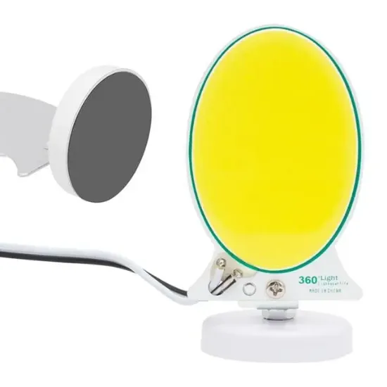 Powermaster TM-24 Cob Ledli 13 Watt Akü Maşalı 4 Metre Kablolu Taşınabilir Seyyar Panel Lamba resmi