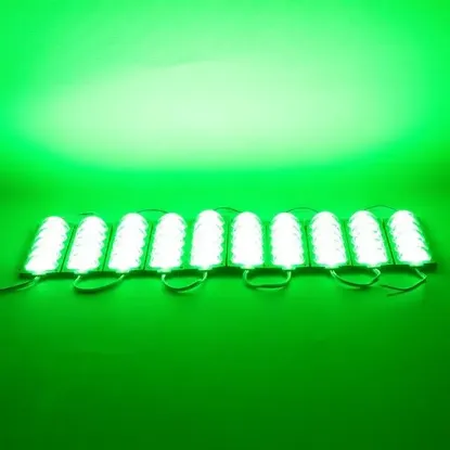 Powermaster 12 Volt 4 Watt Yeşil 3030 10 X 53.8 Mm IP65 260 – 280 Lümen 180 Derece Modül Led resmi