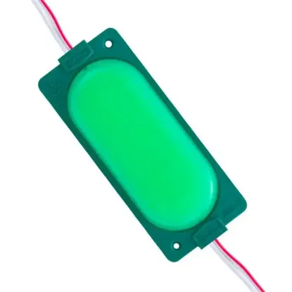Powermaster 12 Volt 3 Watt Yeşil 85 X 35 Mm IP65 220 – 240 Lümen 140 Derece Cob Modül Led resmi