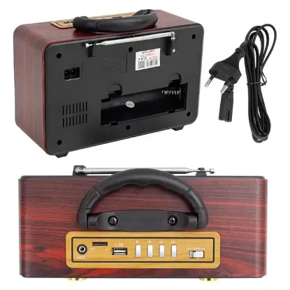 MagicVoice MV-110BT USB - SD - FM - Bluetooth Destekli Nostaljik Radyo resmi