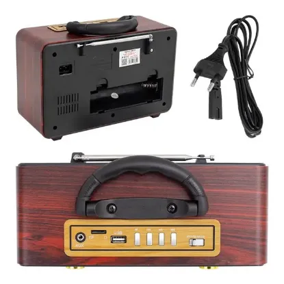 MagicVoice MV-114BT USB - SD - FM - Bluetooth Destekli Nostaljik Radyo resmi