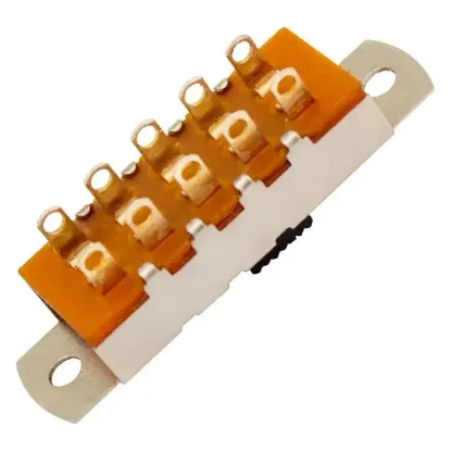 Anahtar 4 Konumlu 10 Bacaklı Vidalı Tip resmi