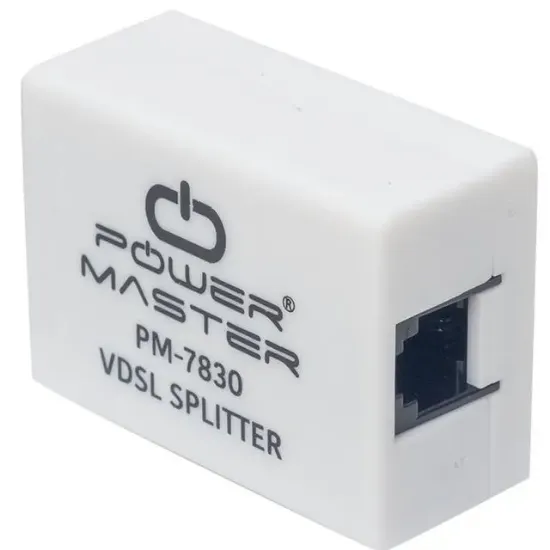 Powermaster Adsl Vdsl Splitter Kablosuz Filtreli PM-7830 resmi