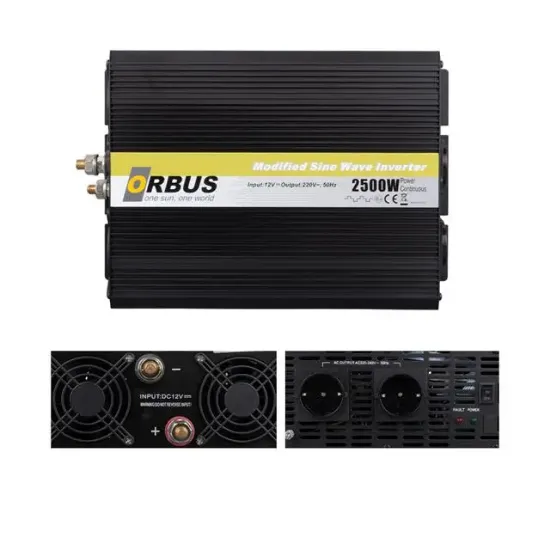 Orbus MS12-2500 12 Volt 2500 Watt Modified Sinus İnverter resmi