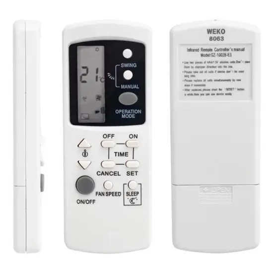 Fujicool GZ-1002B-E3 Klima Kumandası resmi