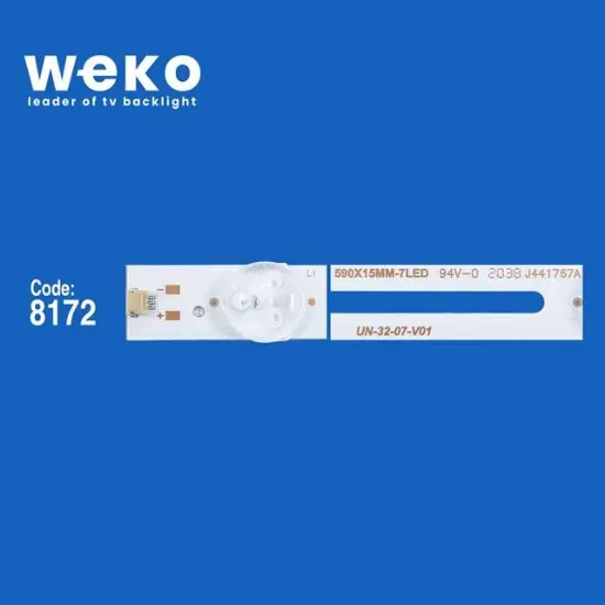 32" Universal DLED TV Panel LED Bar - 7 LED 3V 59 CM (No: 444 / Kod: 8172) resmi