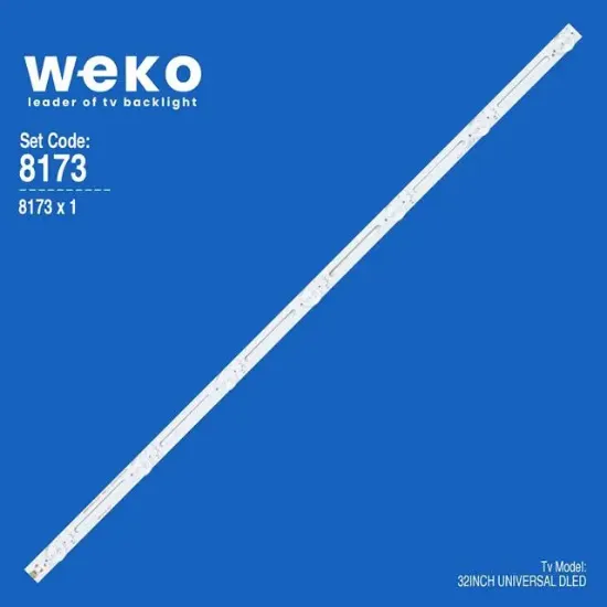32" Universal DLED TV Panel LED Bar - 7 LED 6V 59 CM (No: 444 / Kod: 8173) resmi