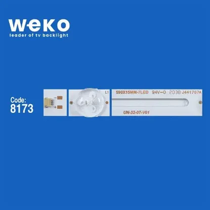 32" Universal DLED TV Panel LED Bar - 7 LED 6V 59 CM (No: 444 / Kod: 8173) resmi