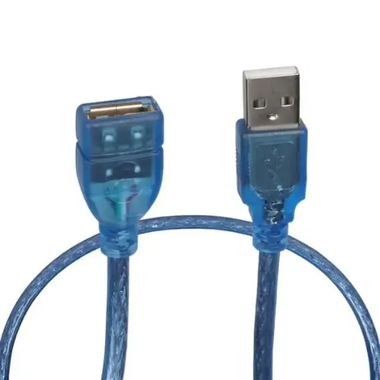 Powermaster PM-8608 Mavi 50 Cm USB 2.0 Uzatma Kablosu resmi