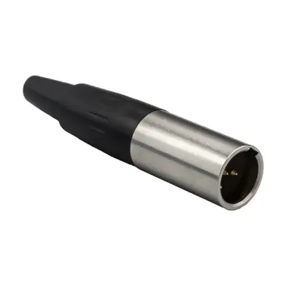 Mini Canon 4 Pin Erkek Jack Fiş resmi