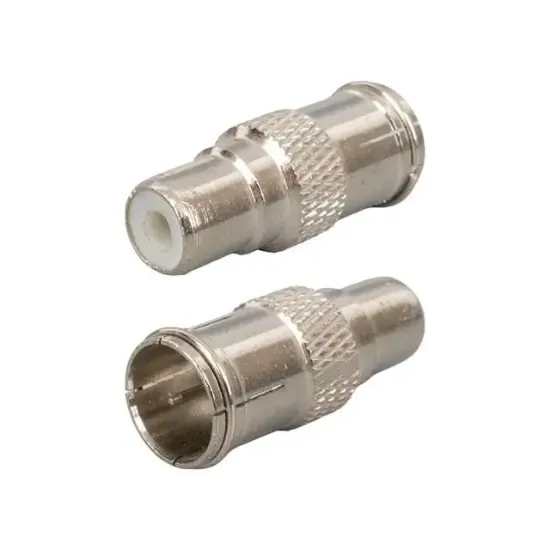 F Konnektör Erkek RCA Dişi Çevirici resmi