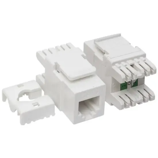 Rj 45 Cat3 Şase 180 Derece Keystone Jack resmi