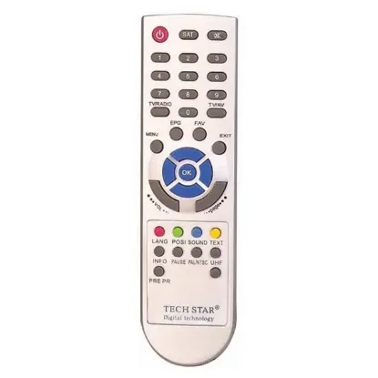 Techstar 5000-7000 Uydu Alıcı Kumandası resmi