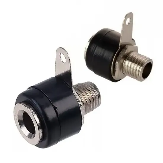 IC-240A Küçük Boy 4mm Siyah Dişi Born Kelemens resmi