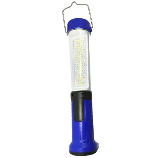 Powermaster HK-802 Şarjlı 30 Beyaz + 20 Mavi-Kırmızı Smd Led / 55 Cob Ledli 5 Modlu Çalışma Lambası resmi