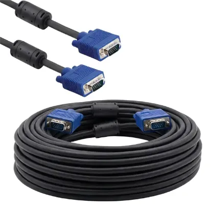 PowerMaster PM-11097 15 Pin Erkek/Erkek 40 Metre VGA Kablo resmi