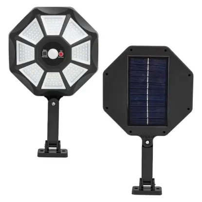 Powermaster ZB-168A Kumandalı Sensörlü Beyaz Solar Aydınlatma resmi