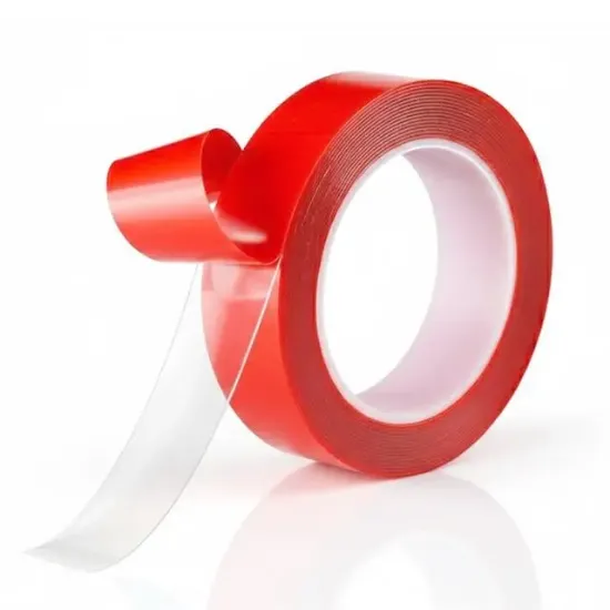 Powermaster PM-13381 19MM 2 Metre VHB Şeffaf Akrilik Silikonlu Esnek Çift Taraflı Bant (OGS Bantı) resmi