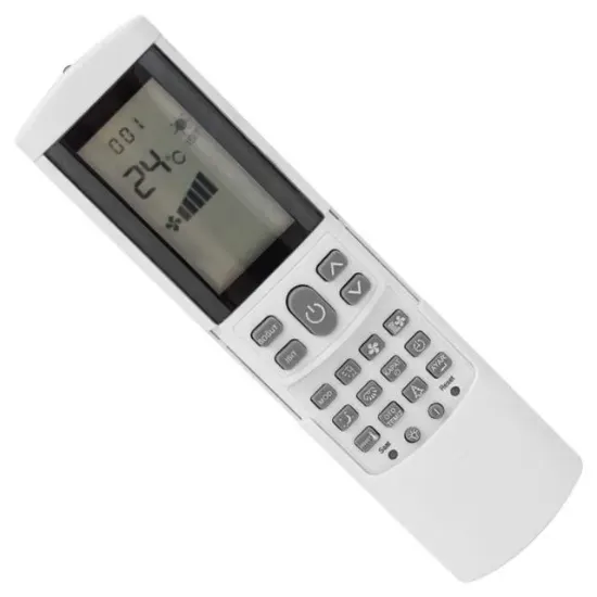 Vestel Yeni Model Kapaklı Beyaz Klima Kumandası resmi