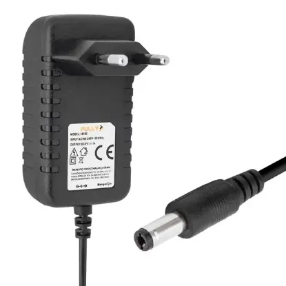 Fully O-1612C 9 Volt 1 Amper Priz Tipi Adaptör 5.5 X 2.5 Uç resmi
