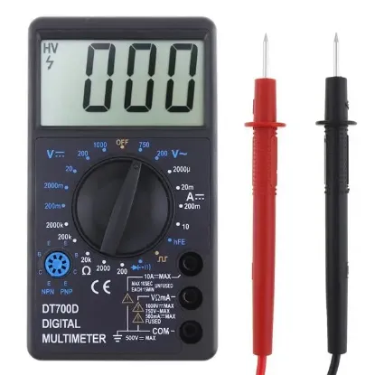 PowerMaster DT700D Jumbo Display Dijital Multimetre Ölçü Aleti resmi