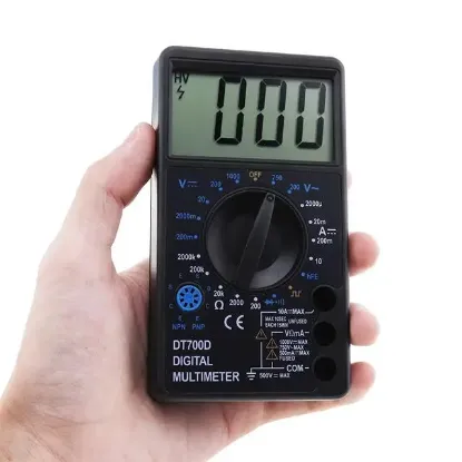 PowerMaster DT700D Jumbo Display Dijital Multimetre Ölçü Aleti resmi
