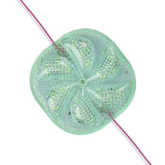 PowerMaster PM-14707 12 Volt 3 Watt Yeşil Sabit 6565-2835 Modül Led 65x65x12mm resmi