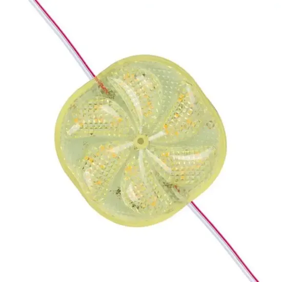 PowerMaster PM-14708 12 Volt 3 Watt Sarı Sabit 6565-2835 Modül Led 65x65x12mm resmi