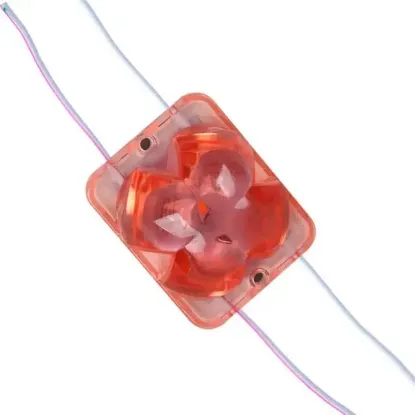 Powermaster PM-14720 12 Volt 2 Watt Kırmızı Sabit 4333-3030 Modül Led 43x33x28mm resmi