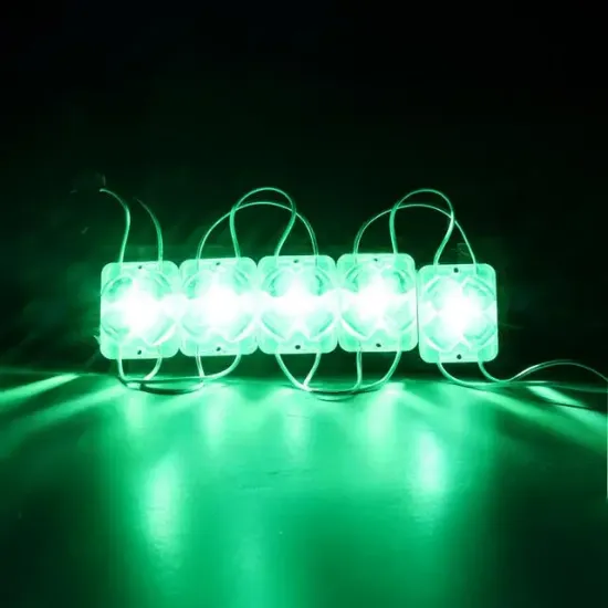 Powermaster PM-14722 12 Volt 2 Watt Yeşil Sabit 4333-3030 Modül Led 43x33x28mm resmi