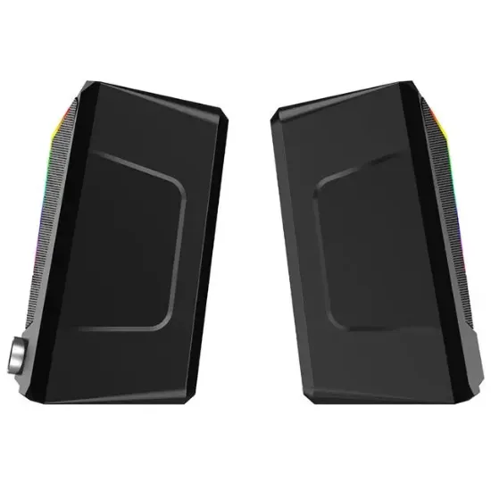 Lenovo Lecoo DS104 Kablolu Usb + 3.5Mm Jack 6W 80dB Rgb Işıklı 1+1 Gaming Speaker - Hoparlör resmi