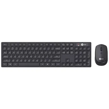 Lenovo Lecoo KM2001 Kablosuz Q Klavye - Mouse Set resmi