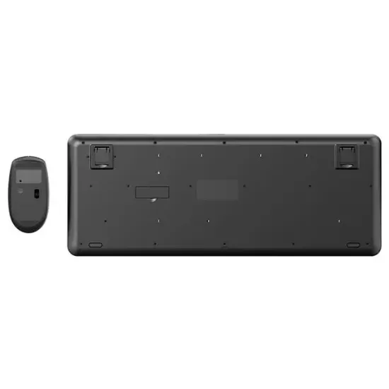 Lenovo Lecoo KW202 Kablosuz Q Klavye - Mouse Set Siyah resmi