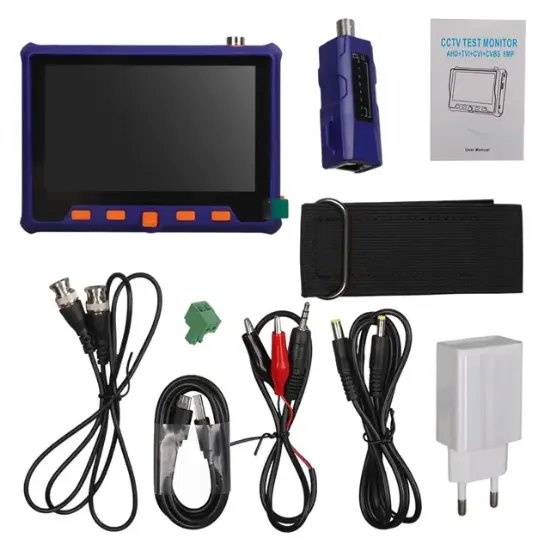 Magbox AHD-TVI-CVI-Analog-HDMI El Tipi Kamera Test Cihazı resmi