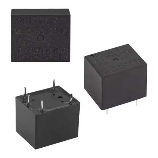 24V Röle Tek Kontak 5 Bacak resmi