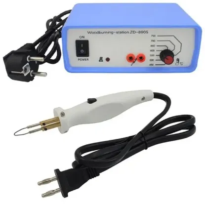 Class Isı Ayarlı Analog Ahşap Yakma Havyası ZD-8905 resmi