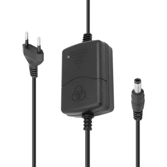 Powermaster PM-1765 12 Volt - 2 Amper 5.5*2.5 Mm Uçlu Plastik Kasa Masaüstü Adaptör resmi