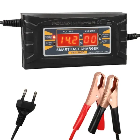 Powermaster SON-1206D 12 Volt 6 Amper Dijital Göstergeli Akıllı Akü Şarj Cihazı resmi