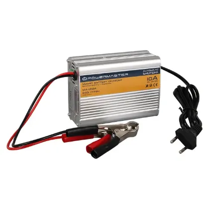 PowerMaster MA-1210A 12 Volt - 10 Amper Akıllı Hızlı Akü Şarj Cihazı Analog Amper Göstergeli resmi