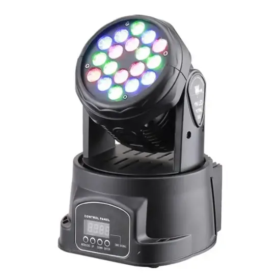 Aolait AL0318W 18x3W RGB Hareketli Sahne Işığı (Moving Head) resmi