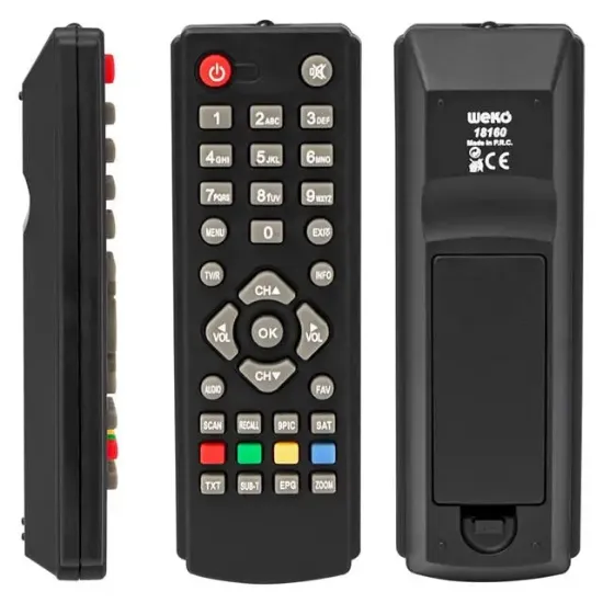 Magbox Exclusive Mini SD Scart * Magbox Scart Plus SD - Amstrad Mini SD Uydu Alıcı Kumandası resmi