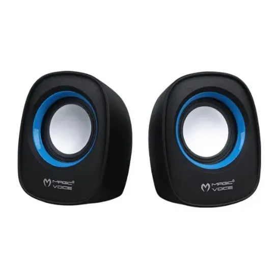 Magicvoice D-05A Mini 5 Watt Aux 2.0 Multimedia 1+1 USB Speaker - Hoparlör resmi