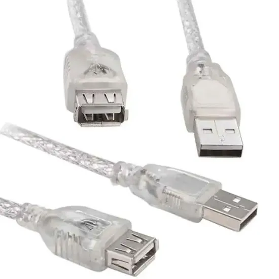 Powermaster PM-18806 Şeffaf 10 Metre Usb 2.0 Uzatma Kablosu                                               resmi