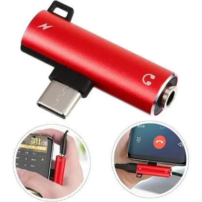 Powermaster Iphone Şarj-3.5 Mm Kulaklık Çevirici Adaptör Jack resmi