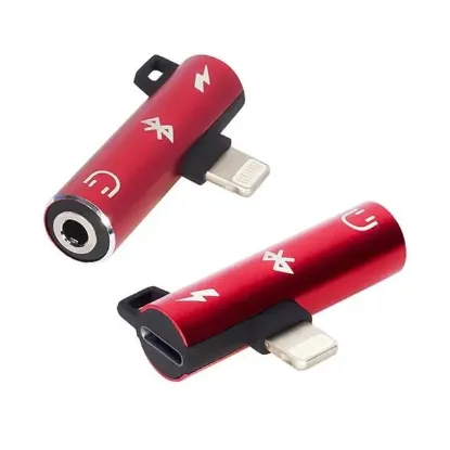 Powermaster Iphone Şarj-3.5 Mm Kulaklık Çevirici Adaptör Jack resmi