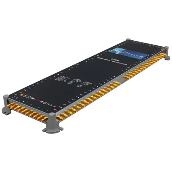 MAG Platinum MP 10/64 Multiswitch - 10 Giriş 64 Çıkışlı Merkezi Uydu Santrali Hybrid 4K ve 3D Destekli resmi
