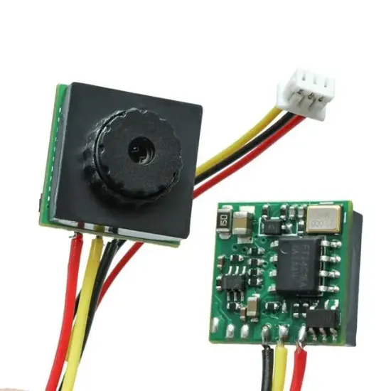 Hello HL-19305 800TVL 1/4 MT499 Sensör Mini Kamera 3.6mm 1280X960P 12x12x10mm resmi